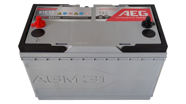 ΜΠΑΤΑΡΙΑ 61055 AEG AGM START-STOP 110AH ΜΠΑΤΑΡΙΑ 61055 AEG AGM START-STOP 110AH