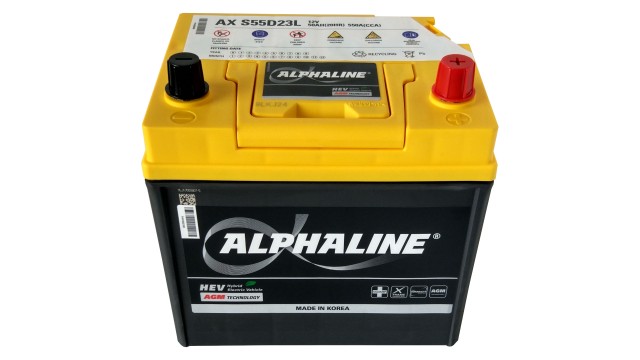 ΜΠΑΤΑΡΙΑ AX S55D23L ALPHALINE AGM ΜΠΑΤΑΡΙΑ AX S55D23L ALPHALINE AGM