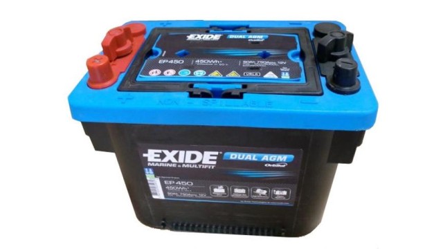 ΜΠΑΤΑΡΙΑ EP450 DUAL AGM EXIDE ΜΠΑΤΑΡΙΑ EP450 DUAL AGM EXIDE