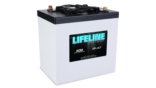 ΜΠΑΤΑΡΙΑ GPL-4CT AGM LIFELINE 6V 220AH c20 ΜΠΑΤΑΡΙΑ GPL-4CT AGM LIFELINE 6V 220AH c20