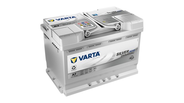 ΜΠΑΤΑΡΙΑ A7 VARTA SILVER DYNAMIC AGM xEV 70AH 760A/EN