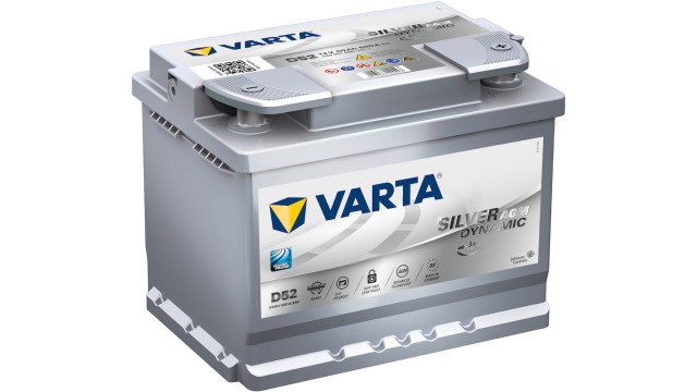 ΜΠΑΤΑΡΙΑ A8 VARTA SILVER DYNAMIC AGM xEV 60AH 680A/EN ΜΠΑΤΑΡΙΑ A8 VARTA SILVER DYNAMIC AGM xEV 60AH 680A/EN