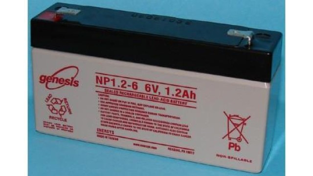 ΜΠΑΤΑΡΙΑ NP1.2-6 GENESIS VRLA AGM by ENERSYS