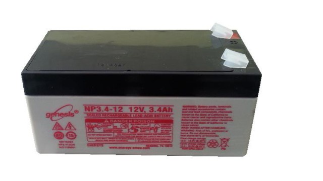 ΜΠΑΤΑΡΙΑ NP3.4-12 GENESIS VRLA AGM by ENERSYS