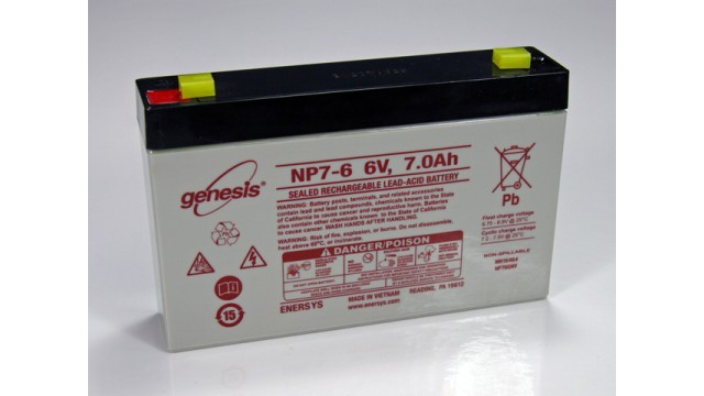 ΜΠΑΤΑΡΙΑ NP7-6 GENESIS VRLA AGM by ENERSYS ΜΠΑΤΑΡΙΑ NP7-6 GENESIS VRLA AGM by ENERSYS