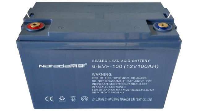 ΜΠΑΤΑΡΙΑ NARADA 6-EVF-100 ΒΑΘΕΙΑΣ ΕΚΦΟΡΤΙΣΗΣ VRLA AGM 12V125AH c20