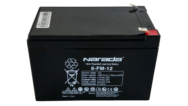 ΜΠΑΤΑΡΙΑ NARADA 6-FM-12 VRLA AGM 12V12AH c20 ΜΠΑΤΑΡΙΑ NARADA 6-FM-12 VRLA AGM 12V12AH c20