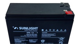 ΜΠΑΤΑΡΙΑ SPA12-7 SUNLIGHT VRLA AGM ΜΠΑΤΑΡΙΑ SPA12-7 SUNLIGHT VRLA AGM