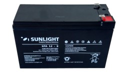 ΜΠΑΤΑΡΙΑ SPA12-9 SUNLIGHT VRLA AGM ΜΠΑΤΑΡΙΑ SPA12-9 SUNLIGHT VRLA AGM