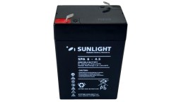 ΜΠΑΤΑΡΙΑ SPA6-4,5 SUNLIGHT VRLA AGM ΜΠΑΤΑΡΙΑ SPA6-4,5 SUNLIGHT VRLA AGM
