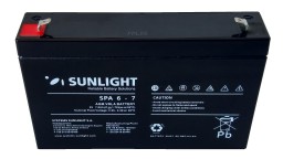 ΜΠΑΤΑΡΙΑ SPA6-7 SUNLIGHT VRLA AGM ΜΠΑΤΑΡΙΑ SPA6-7 SUNLIGHT VRLA AGM