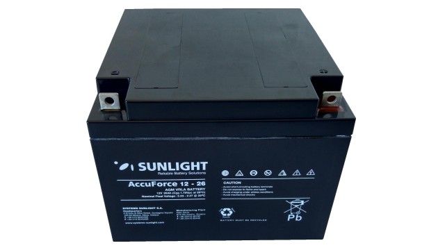 ΜΠΑΤΑΡΙΑ ACCUFORCE 12V26AH SUNLIGHT VRLA AGM