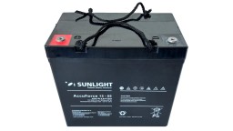 ΜΠΑΤΑΡΙΑ ACCUFORCE 12V55AH SUNLIGHT VRLA AGM ΜΠΑΤΑΡΙΑ ACCUFORCE 12V55AH SUNLIGHT VRLA AGM