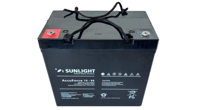 ΜΠΑΤΑΡΙΑ ACCUFORCE 12V55AH SUNLIGHT VRLA AGM ΜΠΑΤΑΡΙΑ ACCUFORCE 12V55AH SUNLIGHT VRLA AGM
