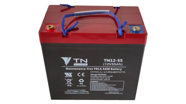 ΜΠΑΤΑΡΙΑ TN12-55 TIANNENG VRLA AGM ΜΠΑΤΑΡΙΑ TN12-55 TIANNENG VRLA AGM
