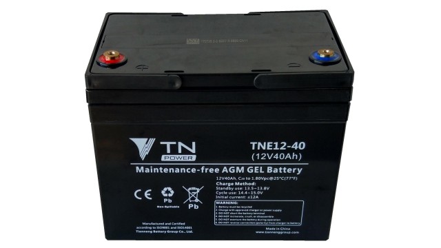 ΜΠΑΤΑΡΙΑ TNE12-40 TIANNENG VRLA AGM 12V 40AH c20 ΜΠΑΤΑΡΙΑ TNE12-40 TIANNENG VRLA AGM 12V 40AH c20