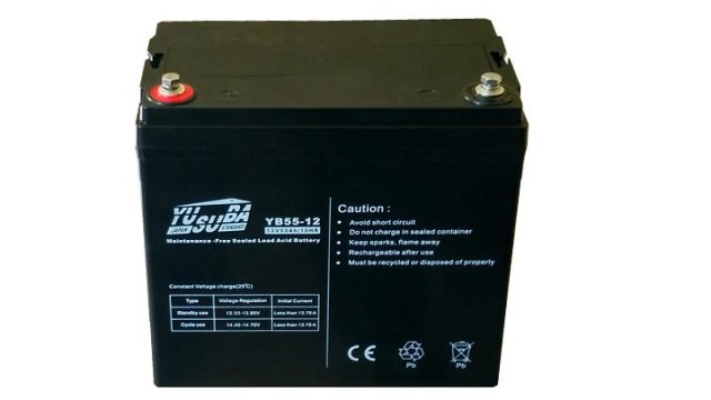 ΜΠΑΤΑΡΙΑ 12V55AH YUSUBA VRLA AGM
