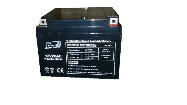 ΜΠΑΤΑΡΙΑ 12V26AH YUSUBA VRLA AGM
