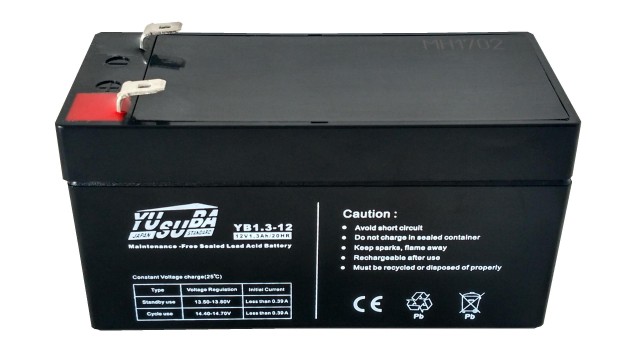 ΜΠΑΤΑΡΙΑ 12V1.3AH YUSUBA VRLA AGM
