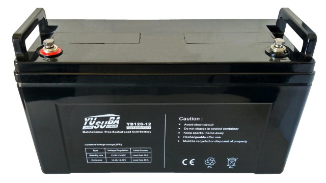 ΜΠΑΤΑΡΙΑ 12V120AH YUSUBA VRLA AGM