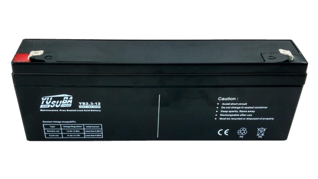 ΜΠΑΤΑΡΙΑ 12V2.3AH YUSUBA VRLA AGM