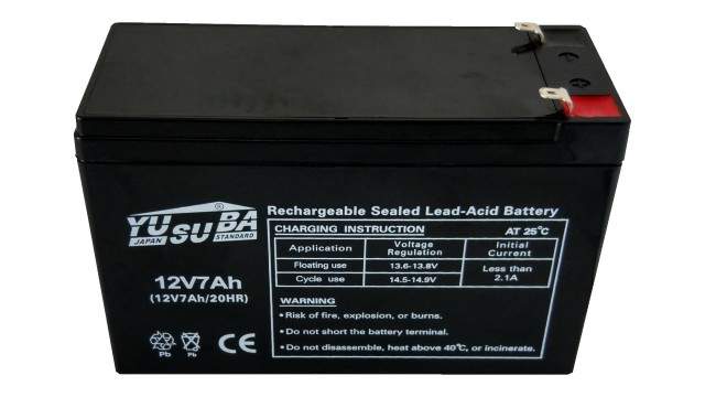 ΜΠΑΤΑΡΙΑ 12V7AH YUSUBA VRLA AGM