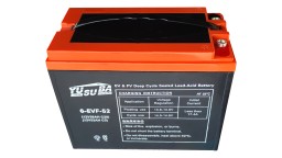 ΜΠΑΤΑΡΙΑ 6-EVF-52 YUSUBA 12V 58AH 20Hr, 52AH 2Hr ΓΙΑ ΗΛΕΚΤΡΙΚΑ ΤΡΙΚΥΚΛΑ ΚΑΙ ΤΕΤΡΑΤΡΟΧΑ ΜΠΑΤΑΡΙΑ 6-EVF-52 YUSUBA 12V 58AH 20Hr, 52AH 2Hr ΓΙΑ ΗΛΕΚΤΡΙΚΑ ΤΡΙΚΥΚΛΑ ΚΑΙ ΤΕΤΡΑΤΡΟΧΑ