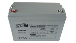 ΜΠΑΤΑΡΙΑ 6-DM-100 YUSUBA VRLA AGM 12V 125AH c20 ΜΠΑΤΑΡΙΑ 6-DM-100 YUSUBA VRLA AGM 12V 125AH c20