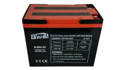 ΜΠΑΤΑΡΙΑ 6-DM-55 YUSUBA VRLA AGM 12V 55AH c5 ΜΠΑΤΑΡΙΑ 6-DM-55 YUSUBA VRLA AGM 12V 55AH c5