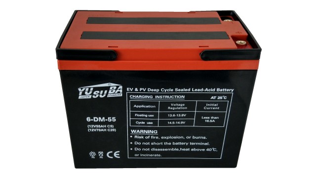 ΜΠΑΤΑΡΙΑ 6-DM-55 YUSUBA VRLA AGM 12V 55AH c5