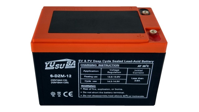 ΜΠΑΤΑΡΙΑ 6-DZM-12 YUSUBA VRLA AGM 12V 12AH c2