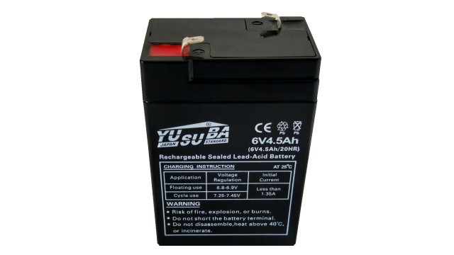 ΜΠΑΤΑΡΙΑ 6V4.5AH YUSUBA VRLA AGM