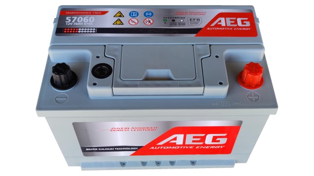 ΜΠΑΤΑΡΙΑ 57060 AEG EFB START-STOP 70AH ΜΠΑΤΑΡΙΑ 57060 AEG EFB START-STOP 70AH