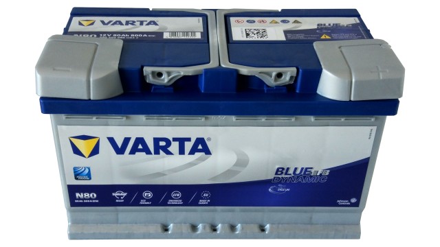 ΜΠΑΤΑΡΙΑ N80 VARTA BLUE EFB START-STOP 80AH ΜΠΑΤΑΡΙΑ N80 VARTA BLUE EFB START-STOP 80AH