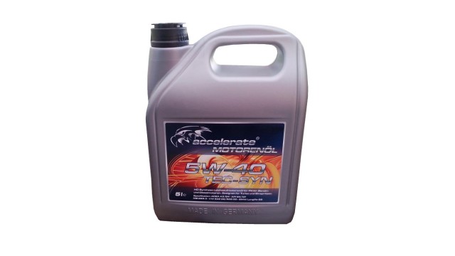 5W40 Tec-SYN API SN/CF · ACEA 03-/B4-08 5 ΛΙΤΡΑ ACCELERATE