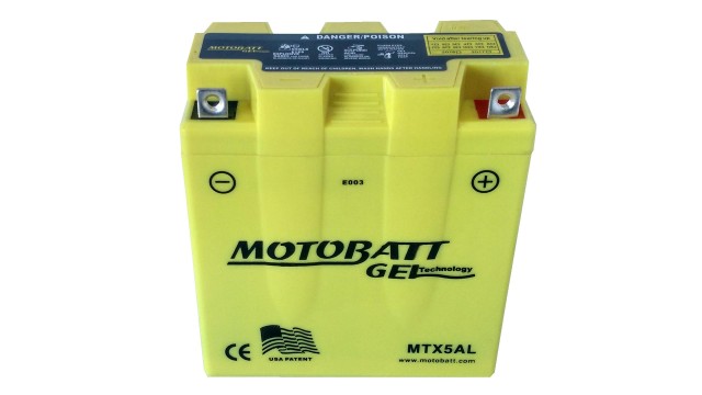 ΜΠΑΤΑΡΙΑ MTX5AL MOTOBATT GEL  12V 6AH