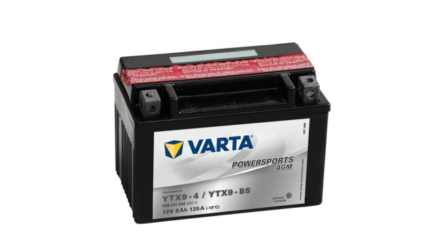 ΜΠΑΤΑΡΙΑ YTX9-BS VARTA POWERSPORTS AGM 12V 8AH ΜΠΑΤΑΡΙΑ YTX9-BS VARTA POWERSPORTS AGM 12V 8AH