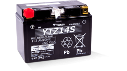 ΜΠΑΤΑΡΙΑ YTZ14S YUASA VRLA FACTORY ACTIVATED ( Made in Japan )