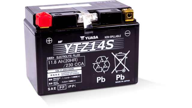 ΜΠΑΤΑΡΙΑ YTZ14S YUASA VRLA FACTORY ACTIVATED ( Made in Japan ) ΜΠΑΤΑΡΙΑ YTZ14S YUASA VRLA FACTORY ACTIVATED ( Made in Japan )