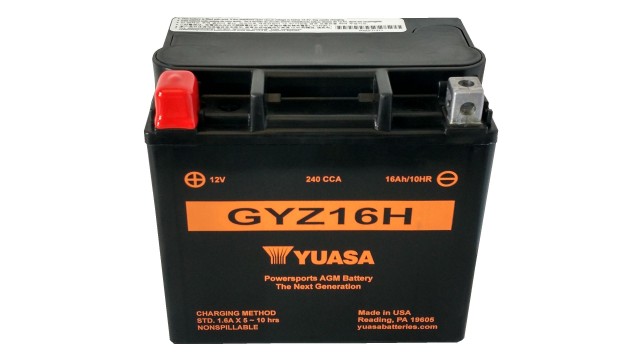 ΜΠΑΤΑΡΙΑ GYZ16H YUASA HIGH PERFORMANCE ΜΠΑΤΑΡΙΑ GYZ16H YUASA HIGH PERFORMANCE