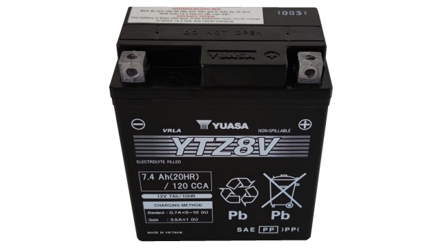 ΜΠΑΤΑΡΙΑ YTZ8V YUASA VRLA FACTORY ACTIVATED ( Made in Taiwan ) ΜΠΑΤΑΡΙΑ YTZ8V YUASA VRLA FACTORY ACTIVATED ( Made in Taiwan )