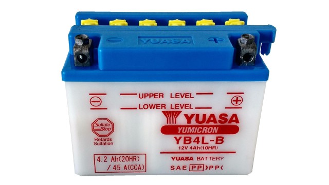 ΜΠΑΤΑΡΙΑ YB4L-B YUASA ΜΠΑΤΑΡΙΑ YB4L-B YUASA