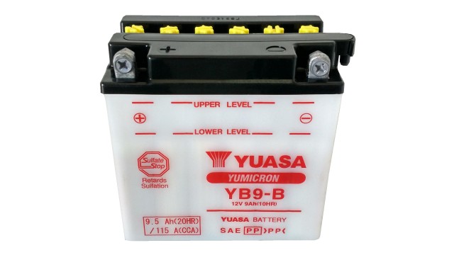 ΜΠΑΤΑΡΙΑ YB9-B YUASA ΜΠΑΤΑΡΙΑ YB9-B YUASA