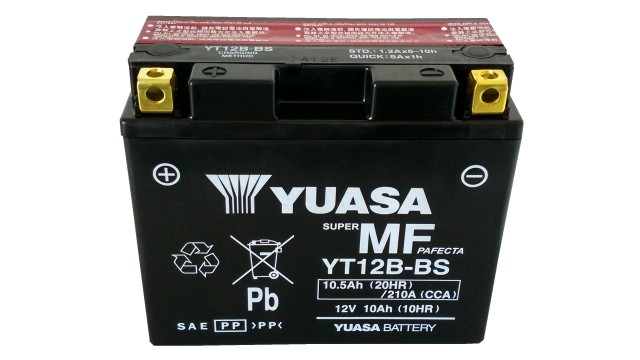 ΜΠΑΤΑΡΙΑ YT12B-BS YUASA ΜΠΑΤΑΡΙΑ YT12B-BS YUASA