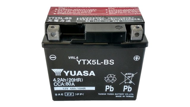ΜΠΑΤΑΡΙΑ YTX5L-BS YUASA ΜΠΑΤΑΡΙΑ YTX5L-BS YUASA