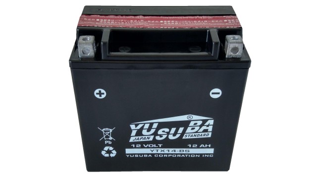 ΜΠΑΤΑΡΙΑ YTX14-BS YUSUBA 12V 12AH
