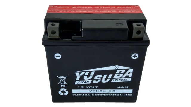 ΜΠΑΤΑΡΙΑ YTX5L-BS YUSUBA 12V 4AH