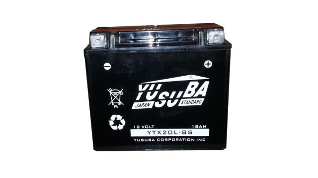 ΜΠΑΤΑΡΙΑ YTX20L-BS YUSUBA 12V 18AH ΜΠΑΤΑΡΙΑ YTX20L-BS YUSUBA 12V 18AH