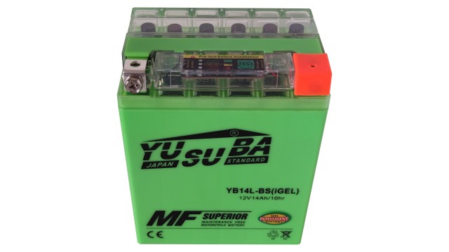 ΜΠΑΤΑΡΙΑ YB14L-BS YUSUBA GEL  12V 14AH