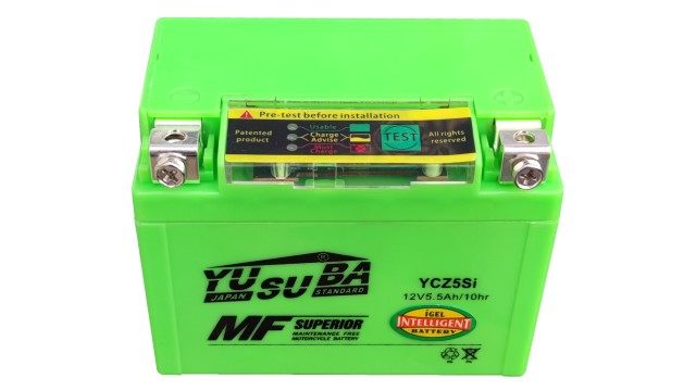 ΜΠΑΤΑΡΙΑ YCZ5Si YUSUBA GEL 12V 5.5AH ΜΠΑΤΑΡΙΑ YCZ5Si YUSUBA GEL 12V 5.5AH
